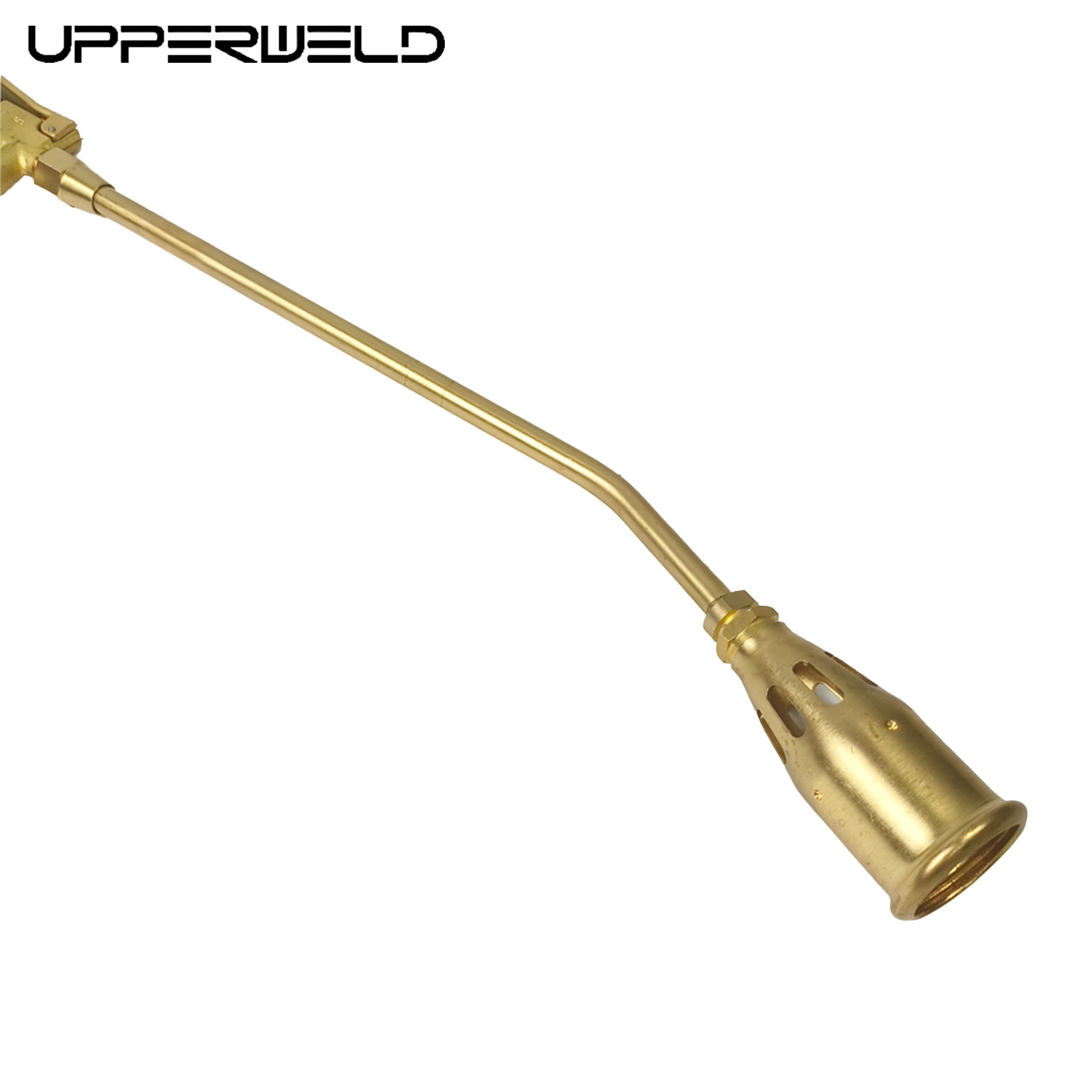 62KW Brass Gas Nozzle Propane Heating Torch MAPP Flame Weed Burner for Garden Grass Flamethrower
