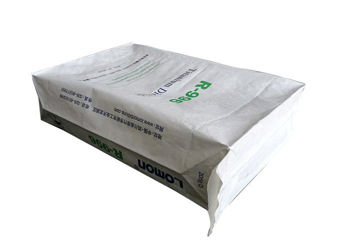 Multiwall Kraft Valve Paper Bags For Packaging Chemical Material 20kg 25kg 50kg