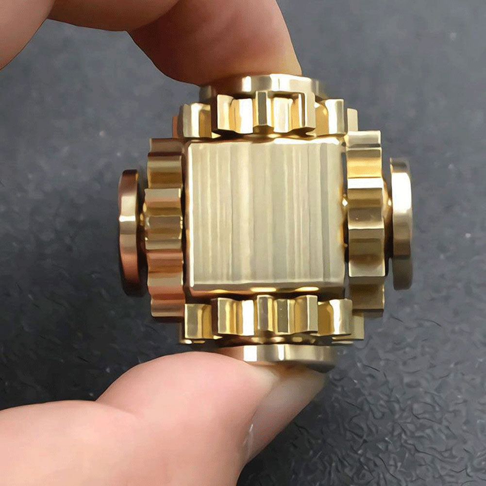 Gear Linkage Metal Hand Spinner for Adults Pressure Relief and Improved Concentration