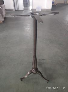China Metal Dining Table Legs Coffee Table Bases Bar Height Powder Coat Cast Iron Rusty wholesale