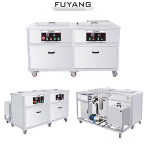 China Twin tank 40khz Engine Ultrasonic Cleaner For Machine Parts wholesale
