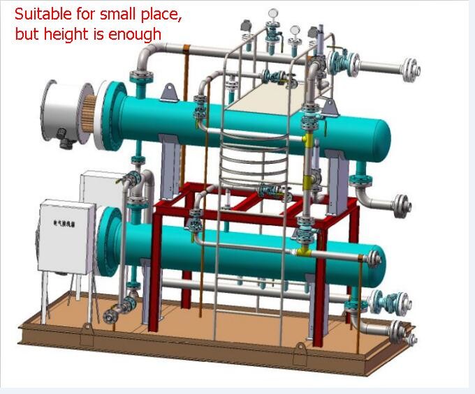 2KW~10000KW Industrial Immersion Heater Customized Element Diameters