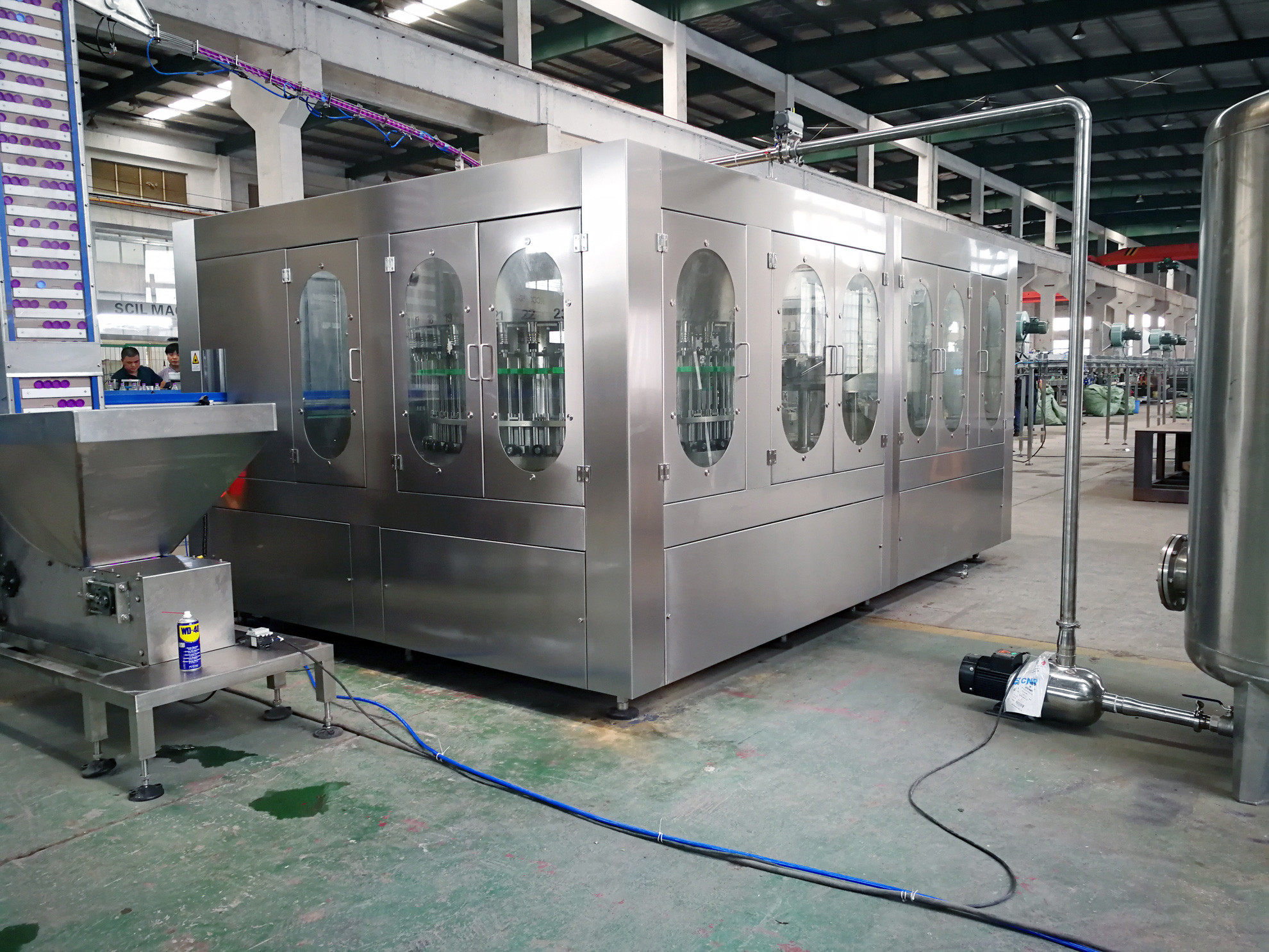 Automatic High Performance Mineral Water Bottle Plant Fast Processing Speed