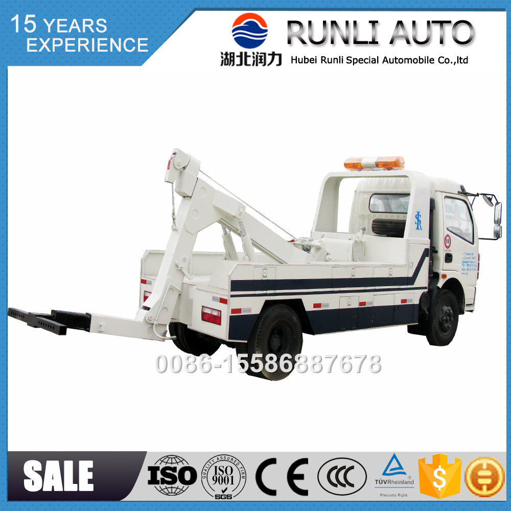 Diesel Fuel Type 4x2 5 Ton Towing Tractor Wrecker Tow Truck Body Manufacturer