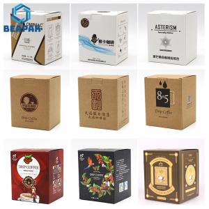 China Eco Friendly non woven 50pc Hanging Ear Drip Coffee Filter Bags wholesale
