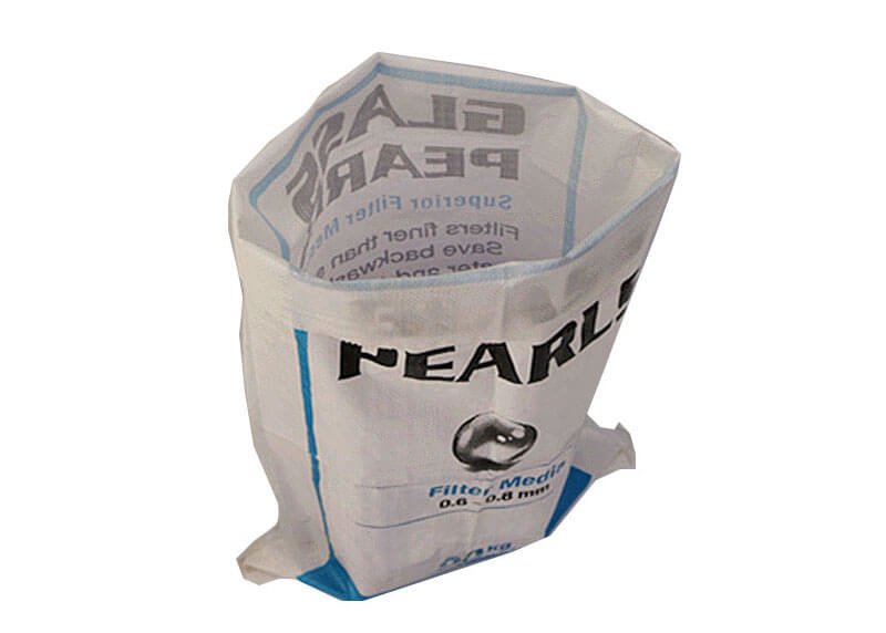 Bopp Laminated 25 Kg Polypropylene Woven Rice Bags Packaging Double Stitched