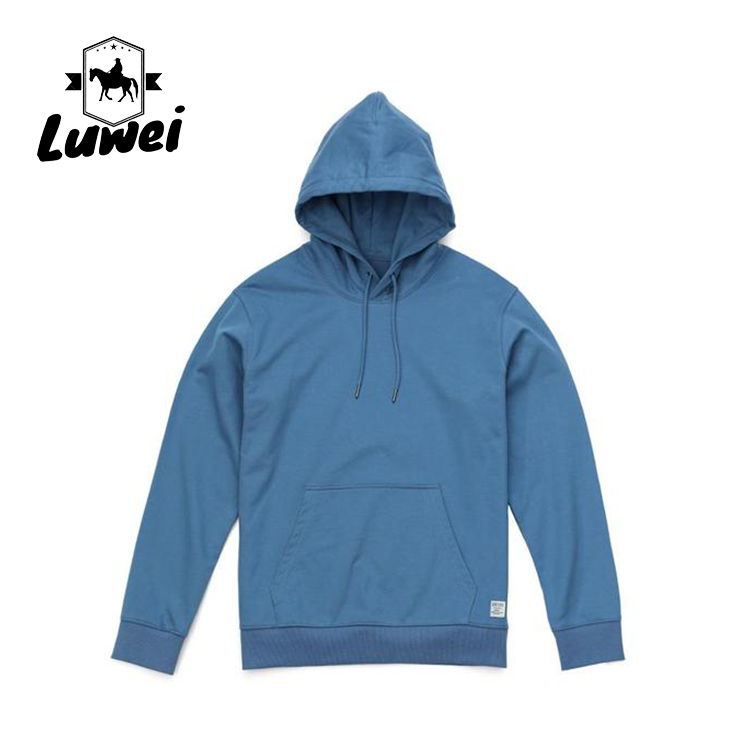 Texture Pullovers 360g Fabric Solid Custom Bluza Hooded Men Thick Basic Sweatshirts Quality Jogger Hoodies