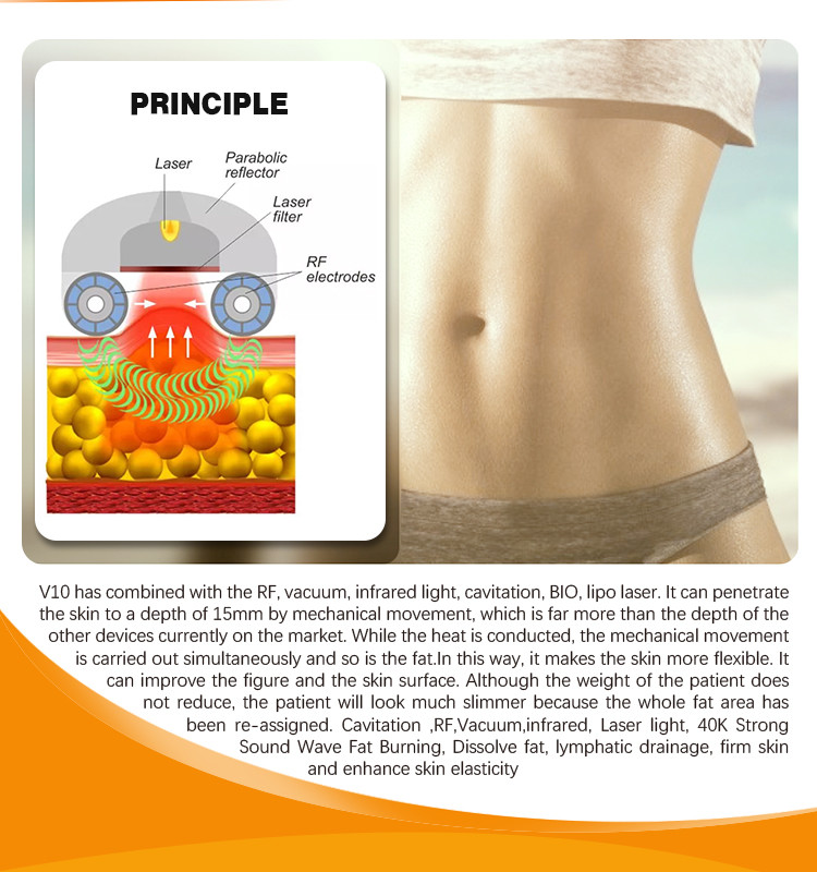 Vertical Slimming Machine 7 In 1 Weight Loss Cellulite Treatment Device