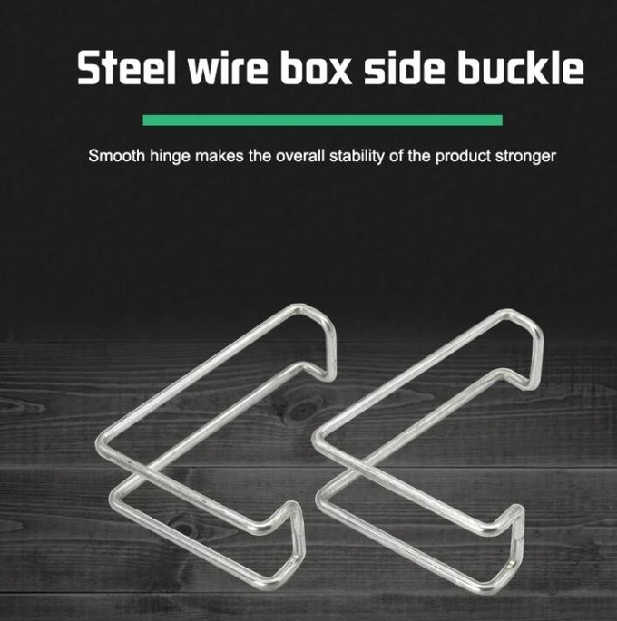 Shipping Wood Crate Wooden Box Steel Spring Wire Clip