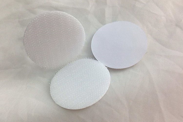 25MM Rubber PSA Self Adhesive hook and loop tape roll For Computer Goods