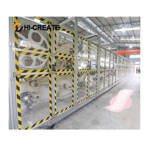 China HI-CREATE Fully Servo Ladies Sanitary Napkin Machine wholesale