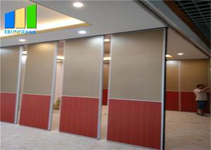 China MDF Soundproofing Movable Partition Walls For Office Hotel wholesale
