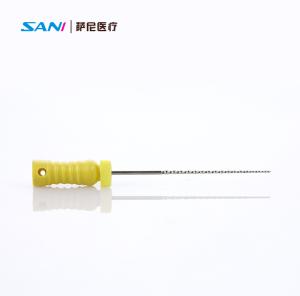 China Class I 6pcs/Box Dental Rotary Stainless Steel K Files FDA Certification wholesale