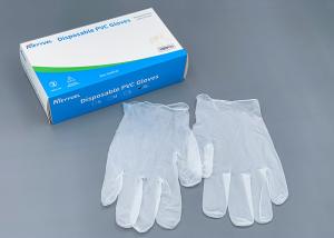 China 4.07g 0.12mm Disposable Pvc Vinyl Examination Gloves wholesale