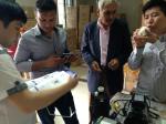 jacuzzi bathtub making skills training--customer from India