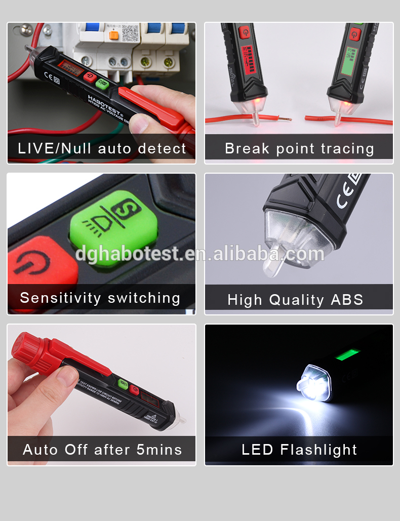 HT100E Electric Voltage Tester Pen