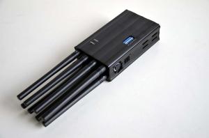 China 6 BANDS UHF VHF Jammer , 433MHZ 315MHZ 2.9W Radio Jamming Equipment wholesale