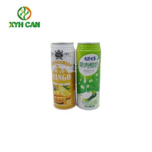 China Beverage Tin Can Beer Round Tin Can Water Bottle Small Tin Containers Beverage Packaging wholesale