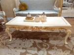 Oval shape neoclassical wood tree trunk cocktail table FC-101C