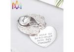 Customized Waterproof Lead Free Heart Cremation Urn Necklace