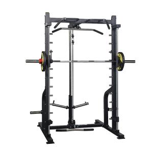 China Commercial Popular Functional Trainer Smith Machine Squat Rack wholesale