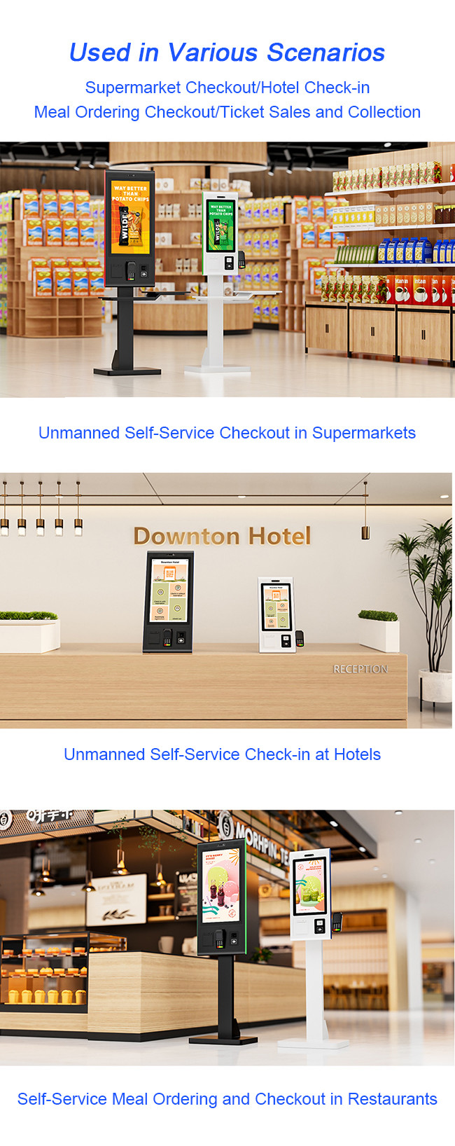 AI Powered Self Ordering Kiosk Personalized Self Ordering Kiosk Square