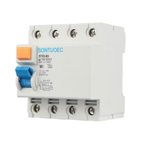 China Sontuoec 125A 6KA Residual Current Circuit Breaker wholesale