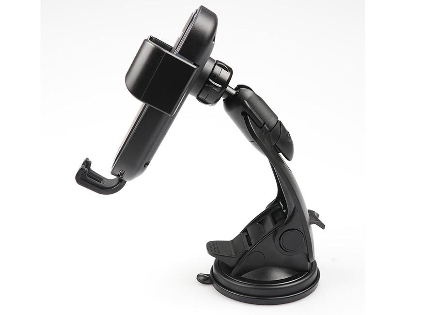 2018 Shenzhen 10W fast charger with holder qi standard usb cell phone wireless car charger for Samsung IPhone