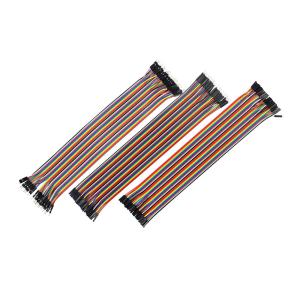 China Copper PVC 10cm 20cm Breadboard Jumper Cable Male To Female wholesale