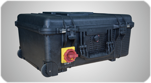 200W High Power Draw Bar Box 8 Channels Mobile Signal Jammer  RF frequncies 315 433 868MHz bomb jammer