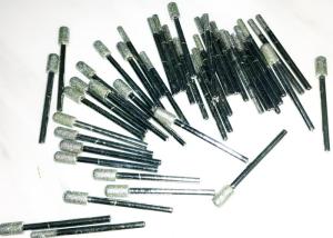 China Black Hard Diamond Coated Burr Set , Economical Diamond Grinding Head wholesale
