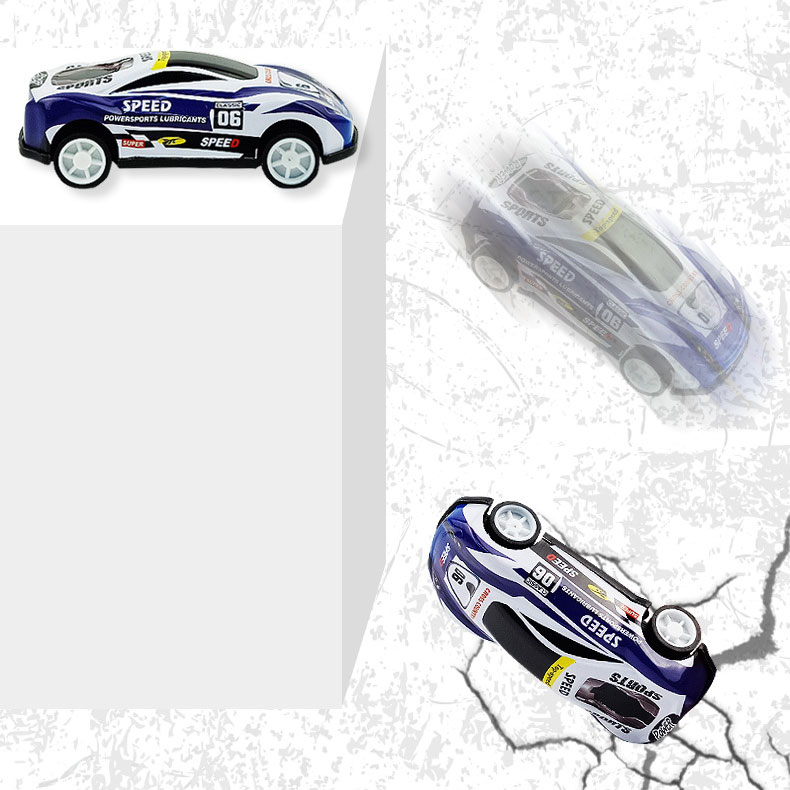 Alloy Car Mini Simulation of Rebound Force Drop Resistant Car for Kids Children's Toy Car