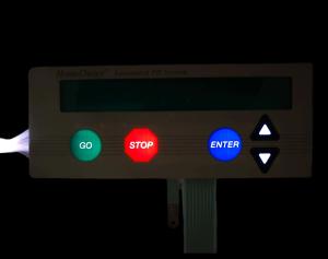 China 0.1-0.4mm Fiber Optic Membrane Switch Electronic Devices wholesale