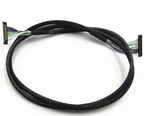 China Lvds Kel Micro Coaxial Cable 1.8m Laptop Screen 26AWG wholesale