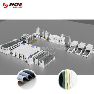 China 2025 High Quality Needle Punching Felt Machine Non Woven Fabric for Geotextile Production Line wholesale