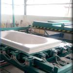 acrylic bathtub vacuum forming making thermoforming machine