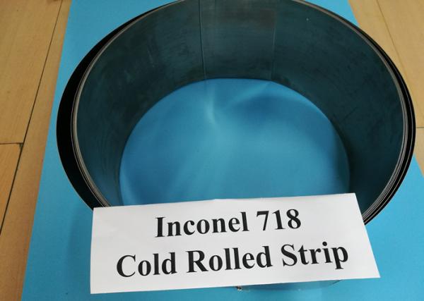 Thickness 0.04-2.0mm Inconel Nickel Alloy 718 Cold Rolled Strip ASTM B670 UNS