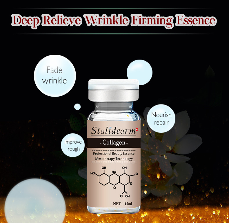 Private Label Anti Wrinkles Face Whitening Moisturizing Essence 10ml Organic Collagen Serum