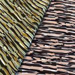 90-150gsm zebra Animal Print Polyester Fabric