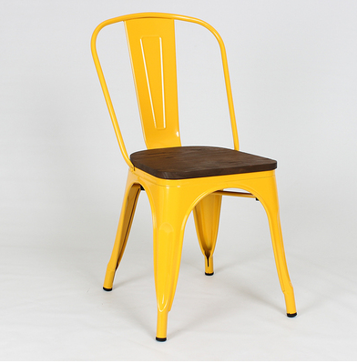 Cafe Tolix Style Dining Chairs Tolix Side Chair Stackable Metal Dining Chair