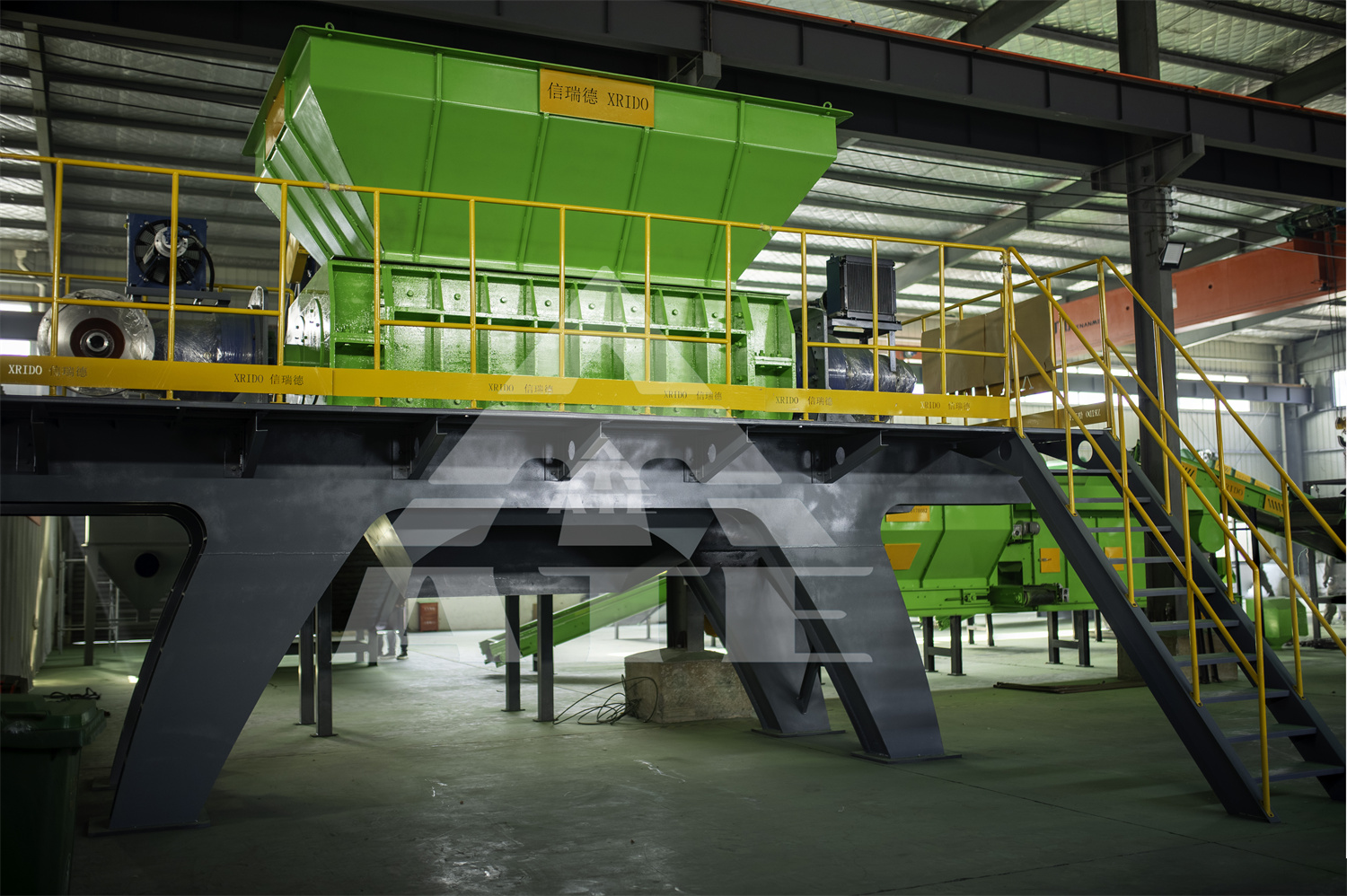 Municipal Solid Waste Metal Shredder Machine Scrap Metal Shredder For Brass