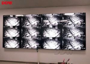 China Narrow Bezel Indoor CCTV Video Wall Anti Glare Surface RS232 Control wholesale