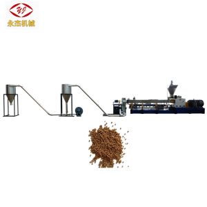 PP PE PVC Wood Plastic Composite Machine Twin Screw Extruder Wpc Extruder
