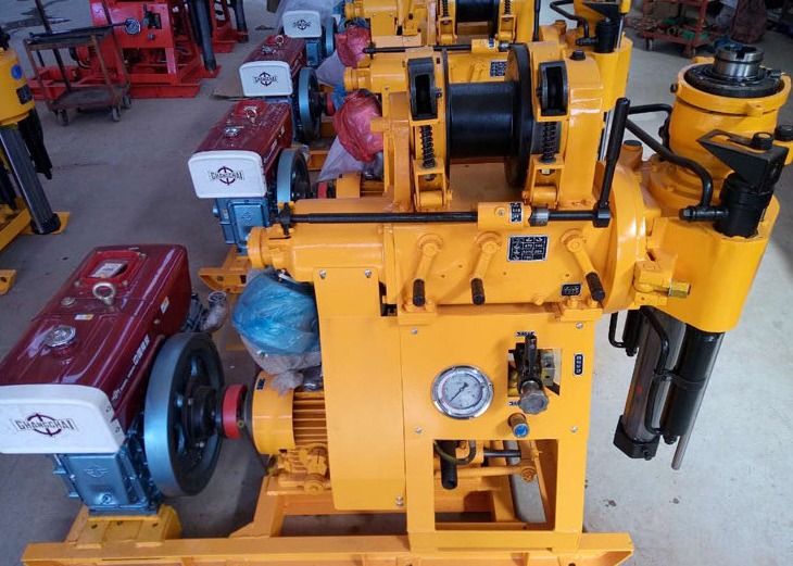 Online Video Support Water Well Drilling Rig Machine With 150 Meters Depth