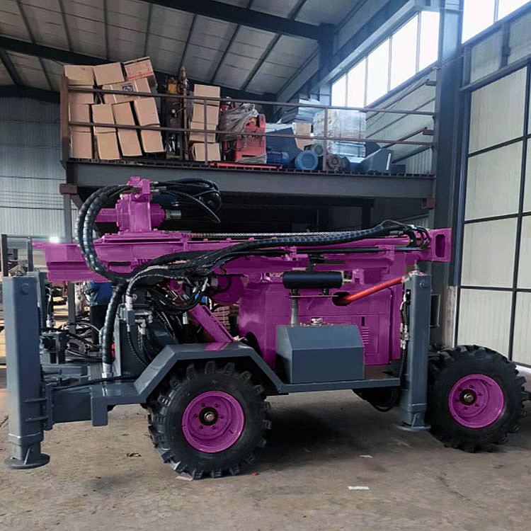 Hydraulic Trailer Mounted Water Well Drilling Rig Water Well Drilling Equipment