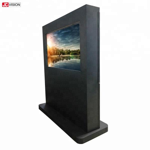 1920 X 1080 Outdoor Touch Screen Kiosk , Outdoor Digital Advertising Display 43"