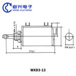 WXD3 13 2W 10 turn wirewound potentiometer 4K7 10k