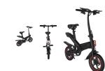 Electric Compact Folding Bike , Assisted / Pure Electric Foldable Road Bike