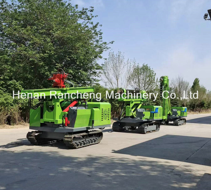 RC240Y Solar Pile Driver 85KW Yuchai 4 Cylinders 20 - 100m Bore Depth 600mm Bore Dia