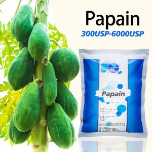 papaya enzyme powder 1000TU/MG Protease manufacturers enzyme preparations have